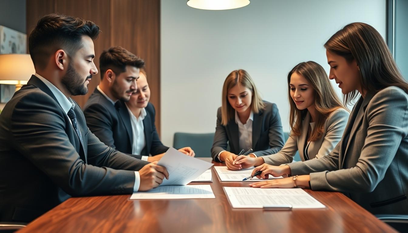 Property settlement documents and transfer review